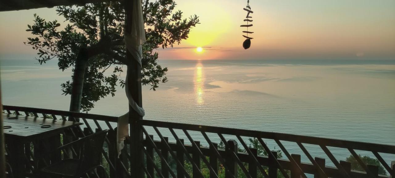Balcony On The Rocks Villa Agioi Saranta Exterior photo
